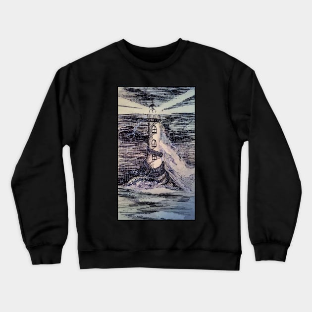 Venomous Storm Crewneck Sweatshirt by Animal Surrealism